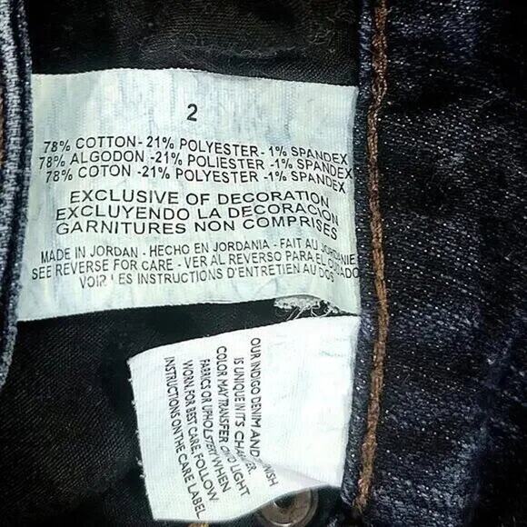 Nine West Slightly Curvy Boot Cut Jeans Size 2 - Picture 8 of 9